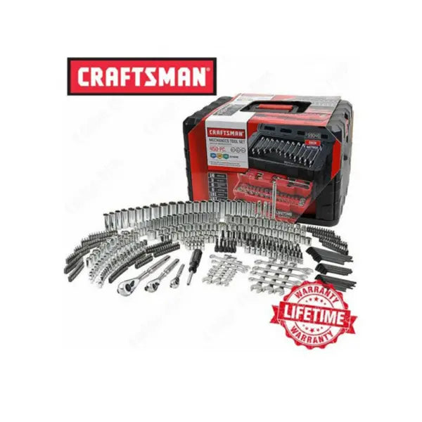 Craftsman 450-Piece Professional Mechanics Tool Set – Ratchets, Sockets, Wrenches & Accessories