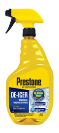 Prestone 32 oz Windshield De-Icer, High-Performance Ice Melting Formula