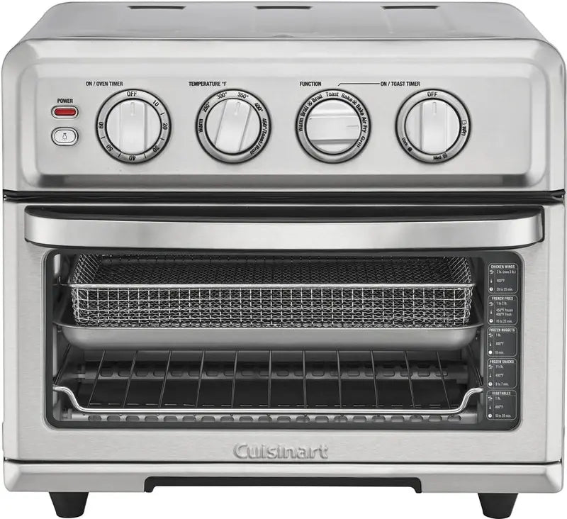 Cuisinart Air Fryer Toaster Oven with Grill Function – Stainless Steel Multi-Cooking Appliance with 11 Presets