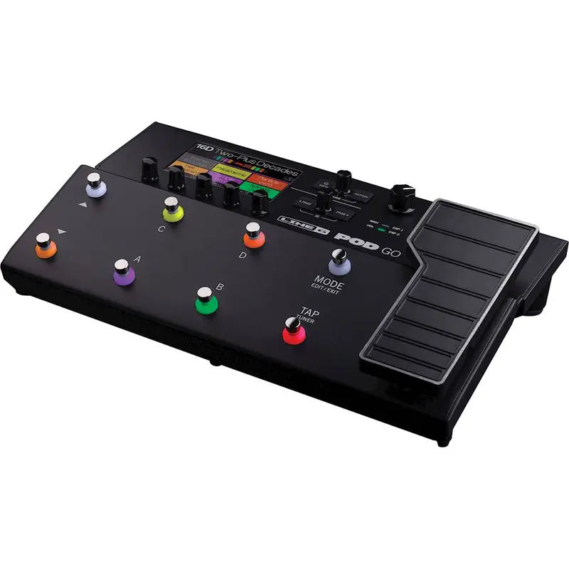 Line 6 POD Go Guitar Effects Processor – Compact Multi-Effects Pedalboard with Amp Modeling & Looper