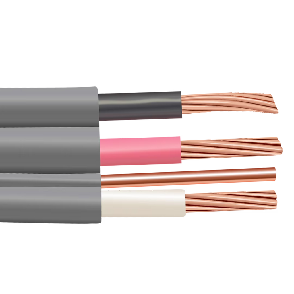200' 8/3 UF - B Wire Copper Underground Feeder Cable with Ground Gray 600V