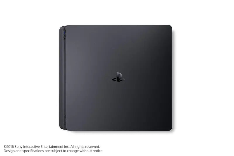 Refurbished PlayStation 4 Slim – 1TB Storage Gaming Console with Streamlined Design