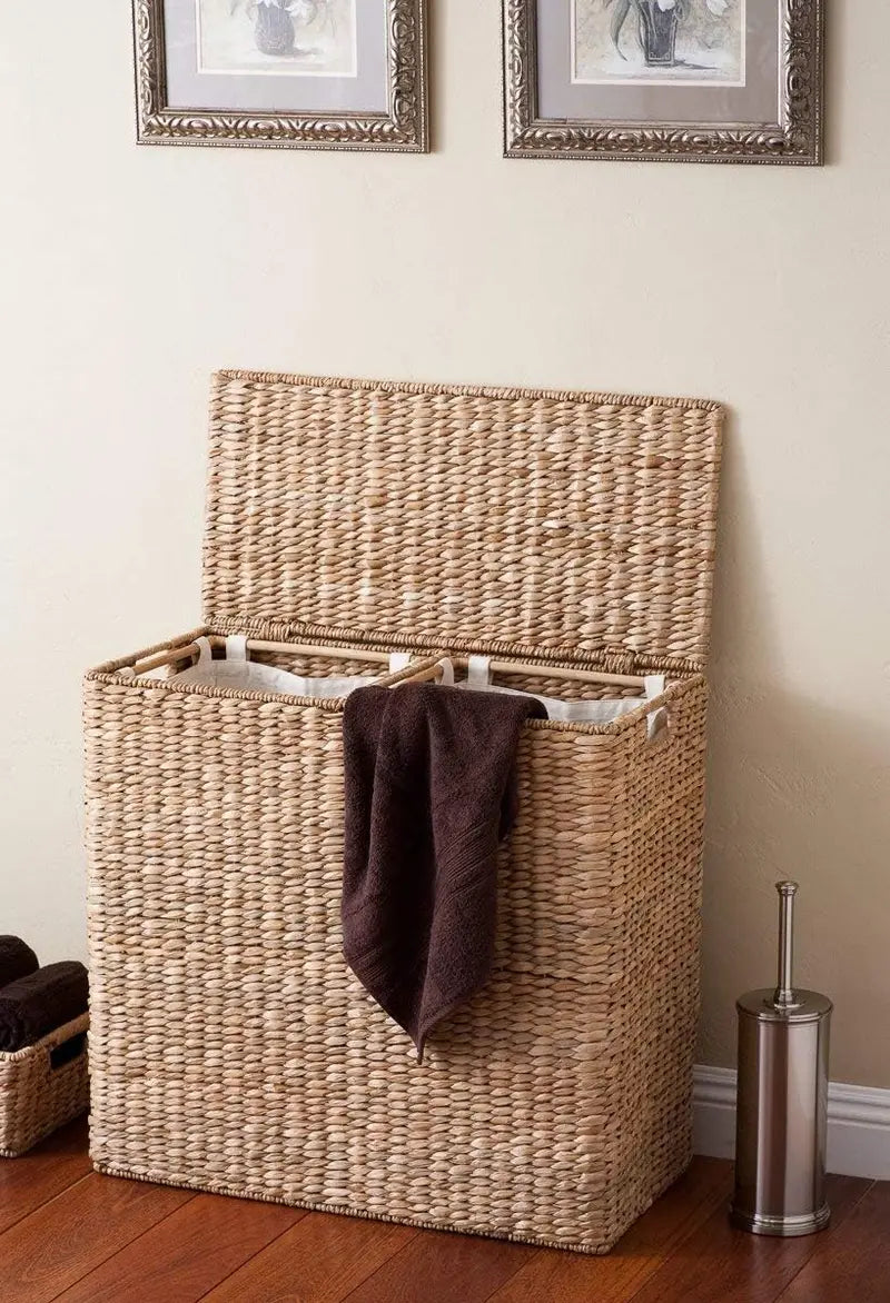 Extra-Large Split-Style Gift Basket with Premium Liner – Elegant Presentation for Gifting