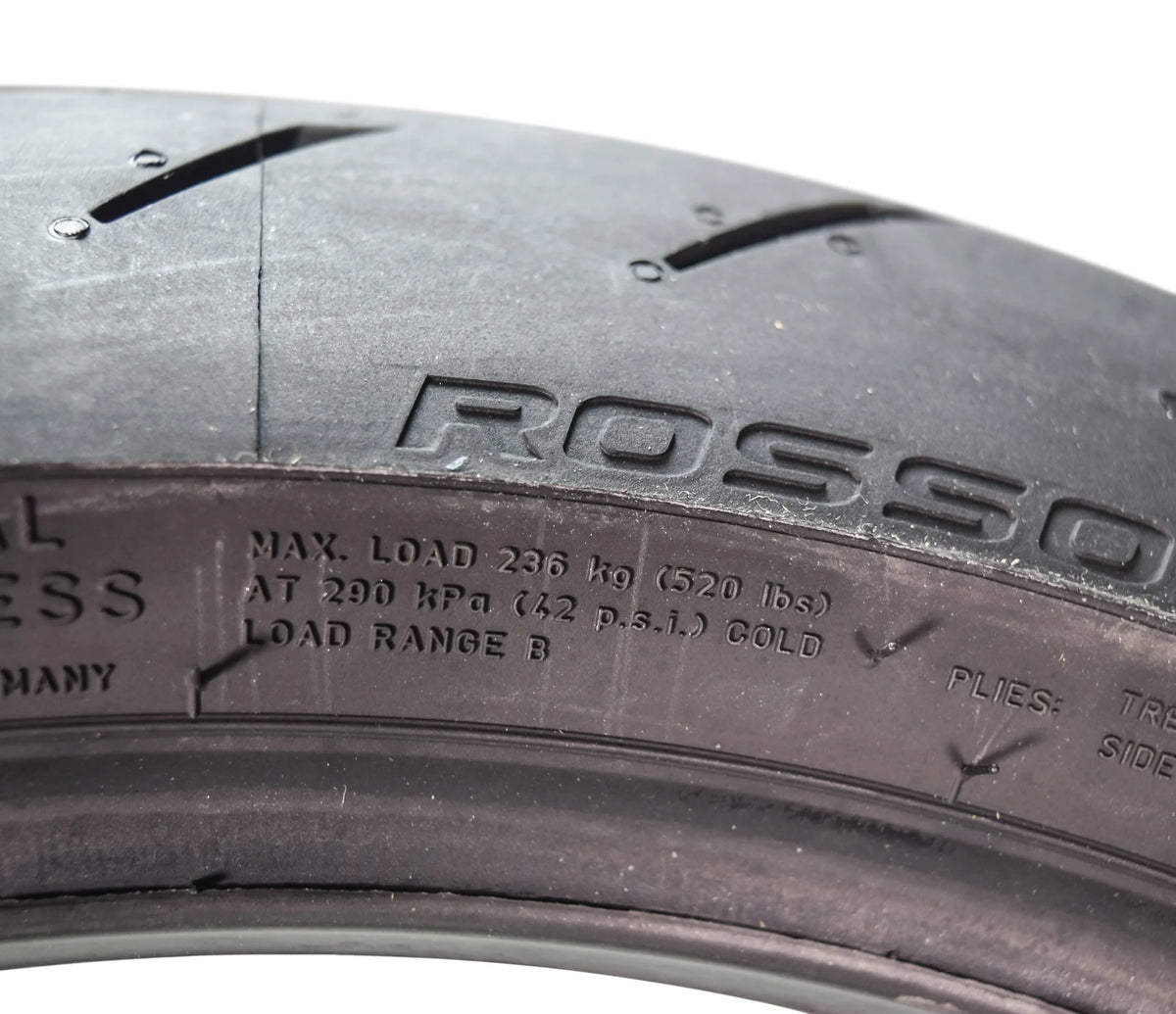 Pirelli Diablo Rosso IV Street Sport 120/70ZR17 58W TL Front Motorcycle Tire 120/70 - 17 Rosso 4