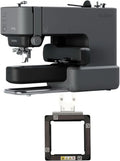 Skitch Single-Needle Embroidery Machine & Mobile App with Brother 3″x3″ Magnetic Frame Bundle