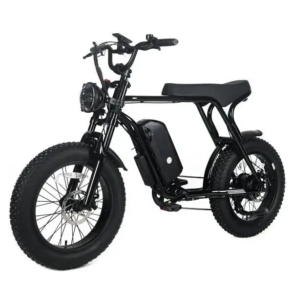 Shi Mano 1000W Fat Tire Electric Mountain Bike – 20×4.0″, 48V 20Ah Battery, 45 mph Top Speed