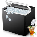 Countertop Bullet Ice Maker – 9 Cubes in 6 Minutes, Dual-Size Ice Output for Home or Camping