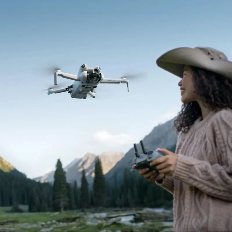 DJI Mini 4 Pro Fly More Combo – Includes DJI RC 2 Remote Controller, Intelligent Flight Battery & Accessories