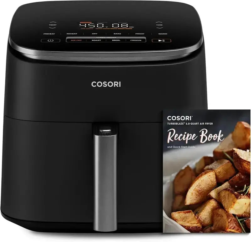 COSORI 6-Quart Electric Pressure Cooker – 9-in-1 Multi-Cooker with Enhanced Safety Venting