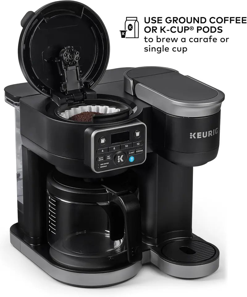 Keurig K-Duo Coffee Maker – Hot & Iced Single-Serve + Carafe, 72oz Reservoir, MultiStream Tech