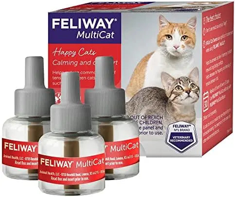 Felivay MultiCat 30-Day Calming Pheromone Refill – 3 Pack