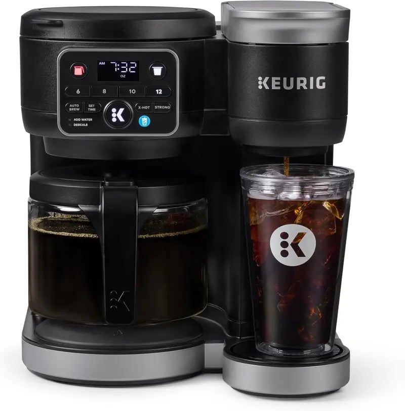 Keurig K-Duo Coffee Maker – Hot & Iced Single-Serve + Carafe, 72oz Reservoir, MultiStream Tech