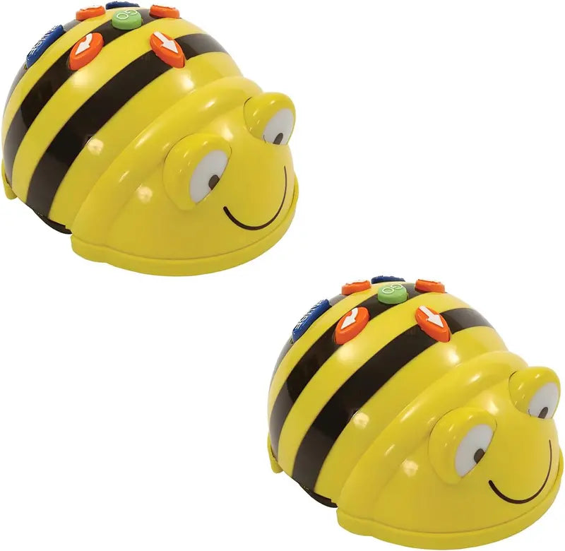 Dual Bee-Bot Programmable Robots with Canadian Money Mat – Interactive Coding Robot Kit for Elementary STEM Education
