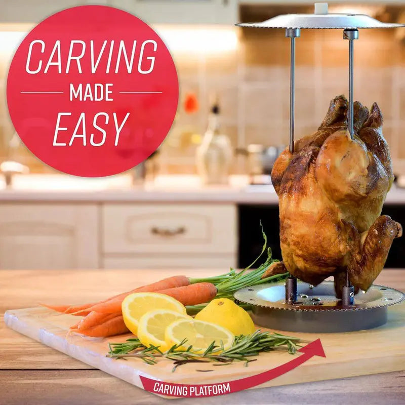 Digital Platinum Showtime Countertop Rotisserie Oven – ST5000PLAT with Precise Temperature Control and Even Cooking