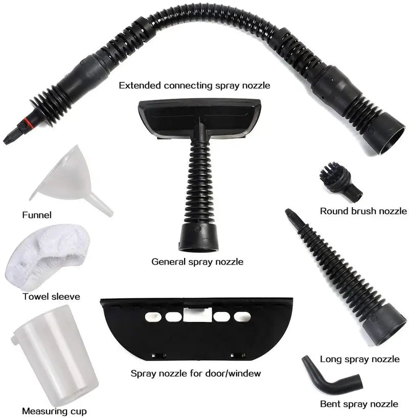 Pressurized Handheld Steam Cleaner for Deep Cleaning & Sanitizing