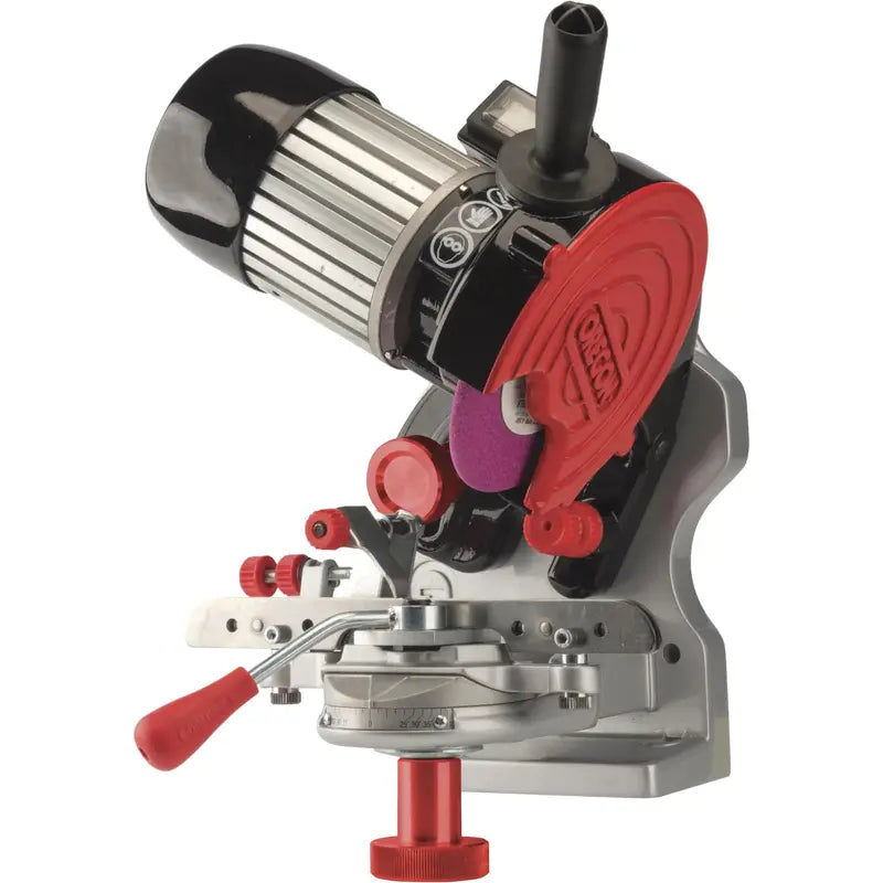 Oregon Professional 120V Bench Grinder for Chainsaw Chains, Universal Sharpener, Wall/Bench Mount