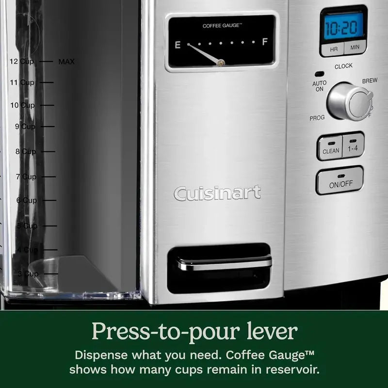 Cuisinart 12-Cup Programmable Drip Coffee Maker – DCC-3000P1 Thermal Carafe Model