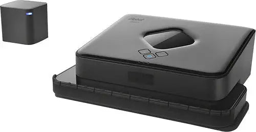 Smart Robot Mop – Sleek Black Autonomous Floor Cleaning System