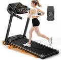 Foldable Home Treadmill with Adjustable Incline – Dual LED Display & Office-Friendly Design