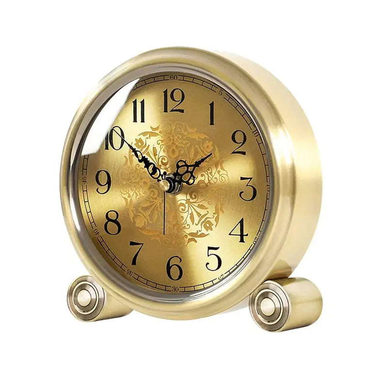Silent Creative Bedside Clock – Minimalist Mute Desktop Timepiece for Bedrooms