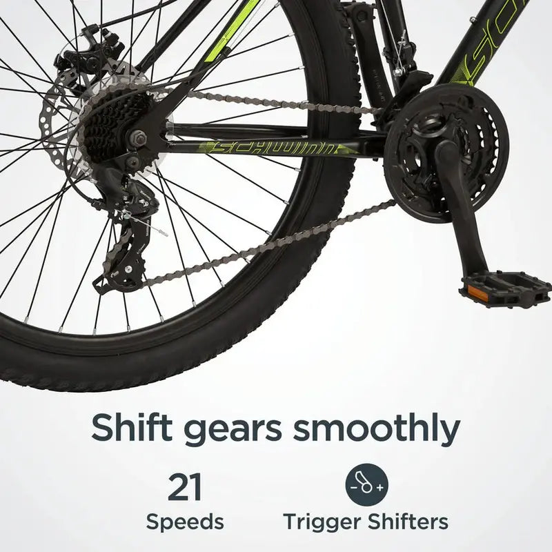 Schwinn Sidewinder Men's 26-Inch 21-Speed Mountain Bike in Black