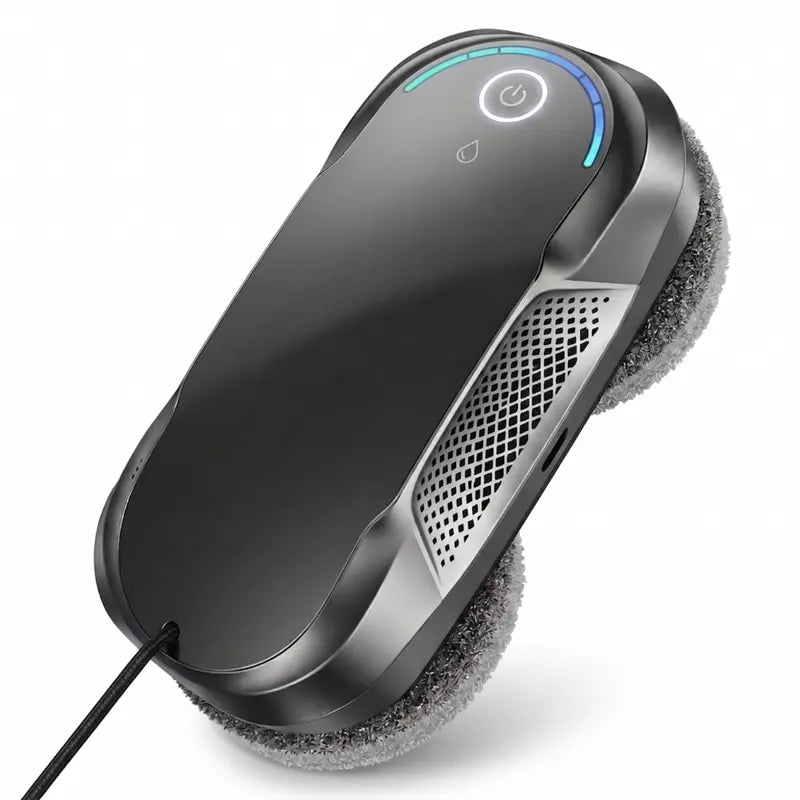 Intelligent Window Cleaning Robot Featuring Dual Spray System & Adaptive Suction