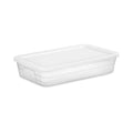 41QT Clear Under Bed Storage Box White - Room Essentials