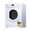 Devanti 7kg Vented Tumble Dryer – Compact White Capacity Dryer with Multiple Programs
