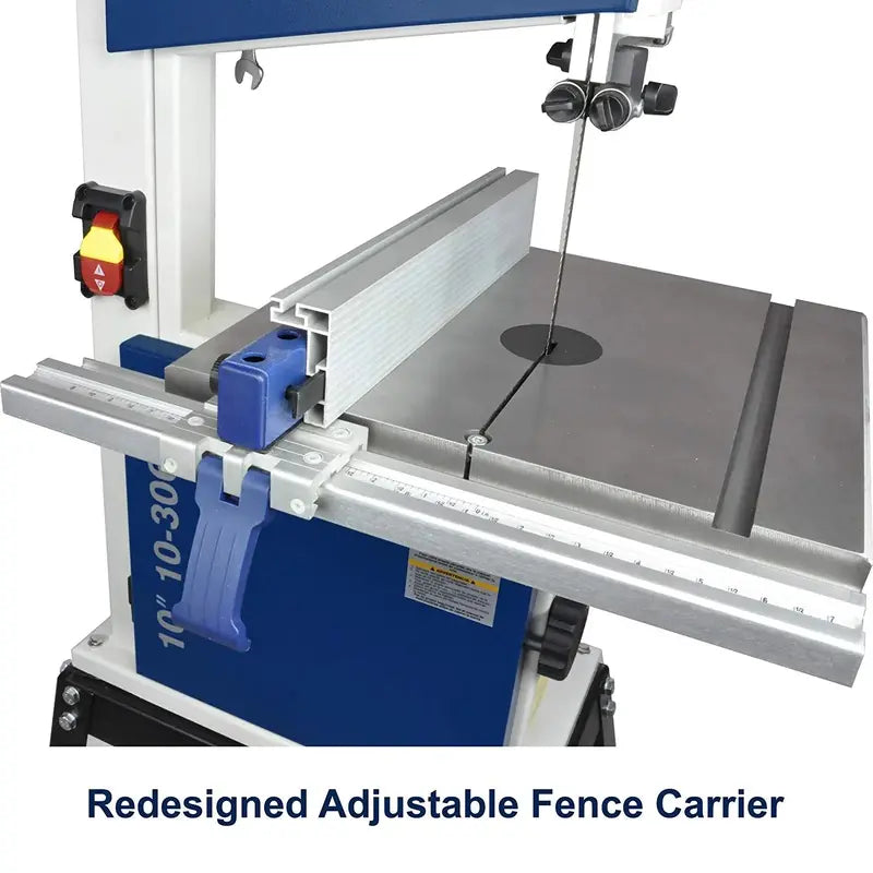 RIKON 10-Inch Deluxe Bandsaw – Model 10-3061 with Precision Fence System