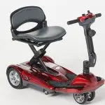 Compact 4-Wheel Mobility Scooter for Indoor/Outdoor Use
