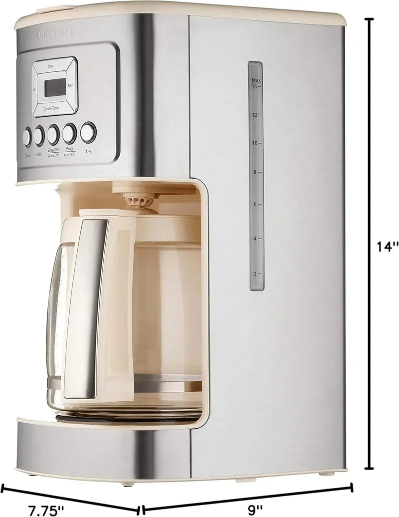 Cuisinart DCC-3200P1 Fully Automatic Coffee Maker – Brew Strength & 1–4 Cup Options