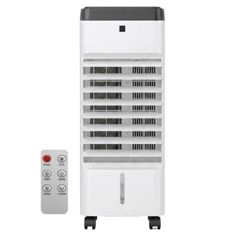 Compact Evaporative Cooler with Full-Function Remote and 12-Hour Timer