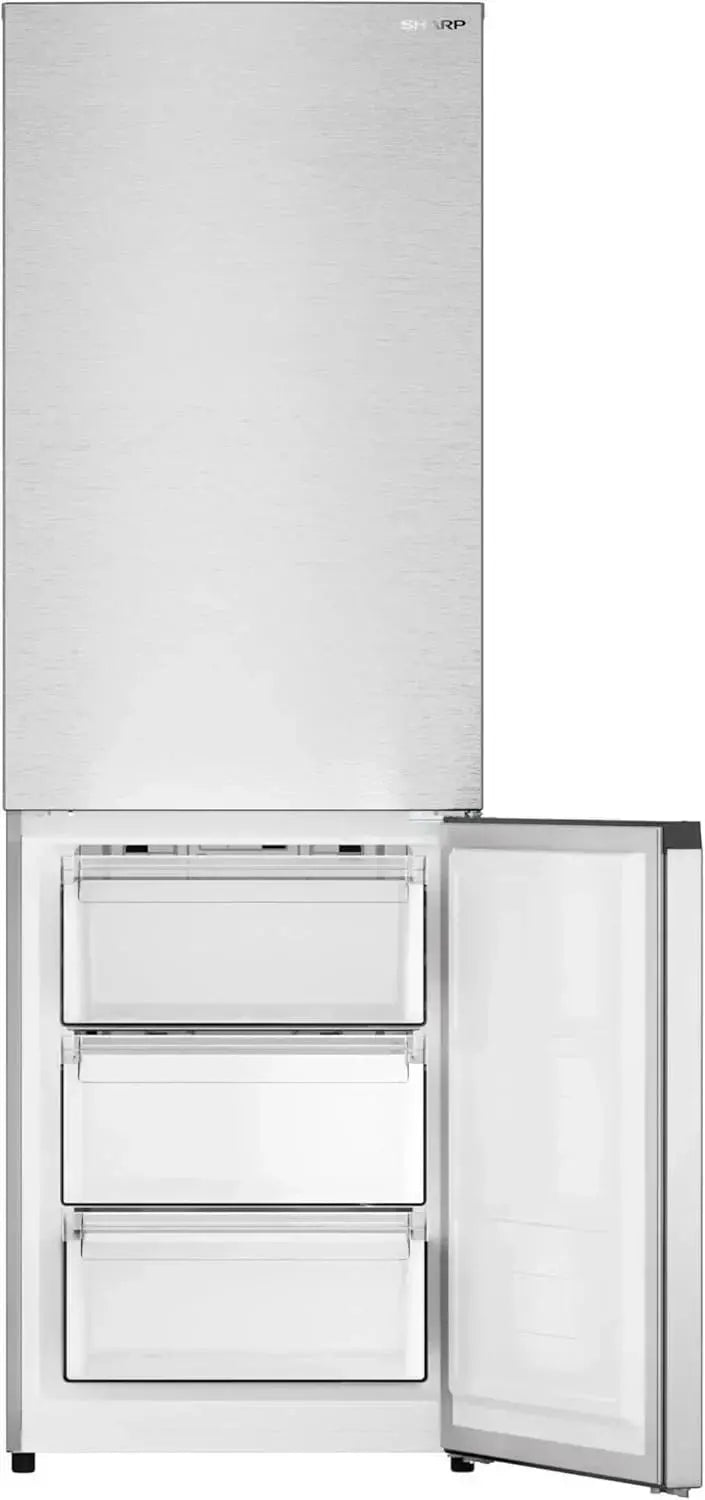 Sharp 24-Inch Counter-Depth Bottom-Freezer Refrigerator – 11.5 Cu Ft Energy-Efficient Model