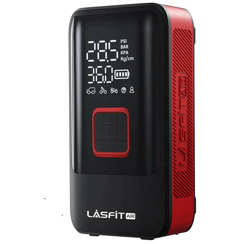 Cordless/Corded Digital Tire Inflator – 150 PSI Portable Air Compressor with Auto-Shutoff, 12000mAh Battery & Dual Power Options