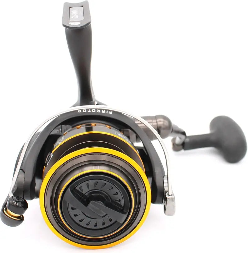 Daiwa BG Spinning Reel – Black Anodized Aluminum Body, Digigear Drive & Waterproof Saltwater Drag