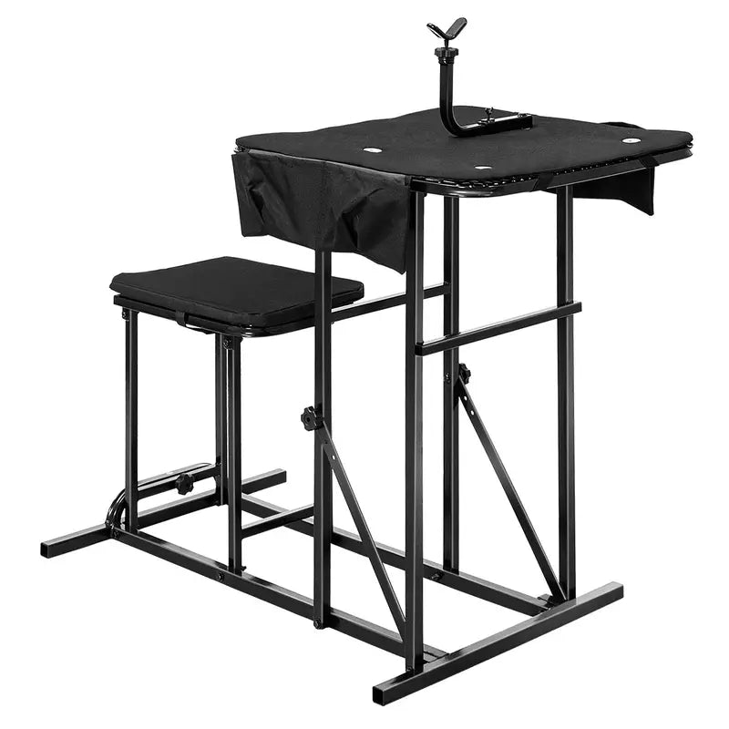 Portable Shooting Table and Seat Combo – Adjustable Field Shooting Platform