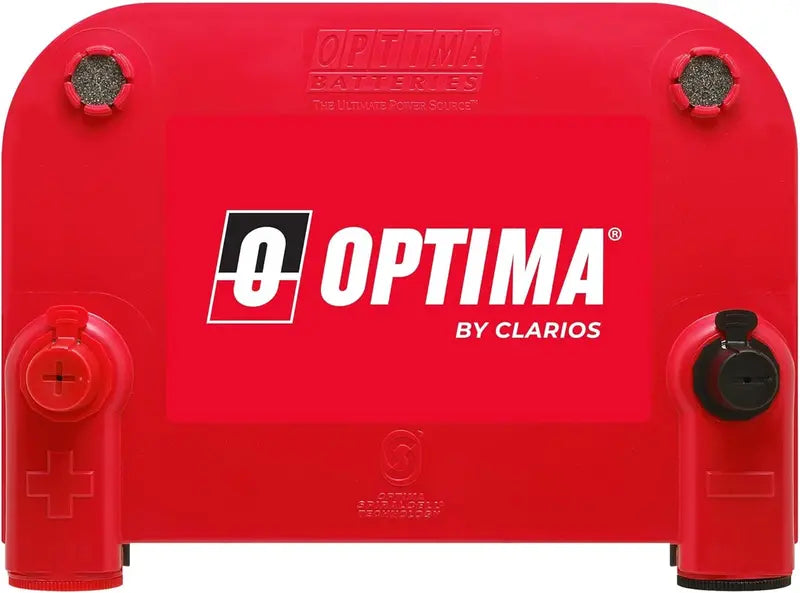 OPTIMA RedTop AGM Battery – 12V Automotive Starter Battery with 720 Cold Cranking Amps and Dual Terminal Options