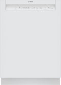 Bosch 100 Series Dishwasher 24" White She3aem2n