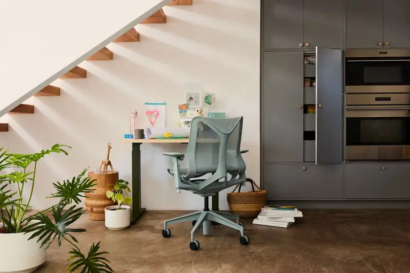 Cosm Mid-Back Ergonomic Office Chair – Adaptive Support & Breathable Fabric