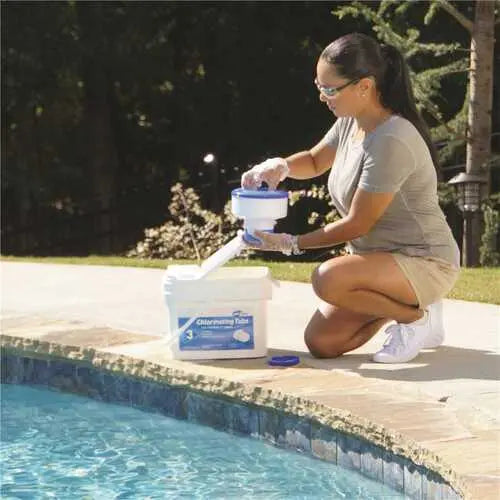 Pool Time Chlorinating Tablets – 35 lb Bulk Pack for Swimming Pools