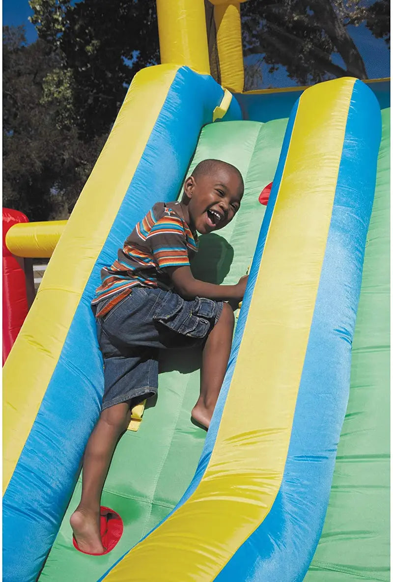 Little Tikes Giant Inflatable Slide & Bouncer – Family-Sized Indoor/Outdoor Play Center