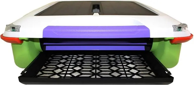 Solar-Powered Automatic Pool Skimmer Robot with Smart Obstacle Avoidance & Large-Capacity Filter Tray
