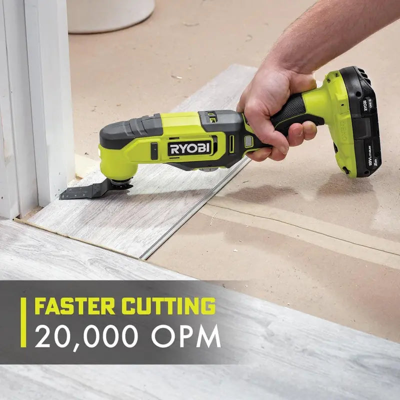 RYOBI ONE+ 18V 6-Tool Combo Kit – Includes Jig Saw, Drill, Impact Driver, LED Work Light & More (28324924)