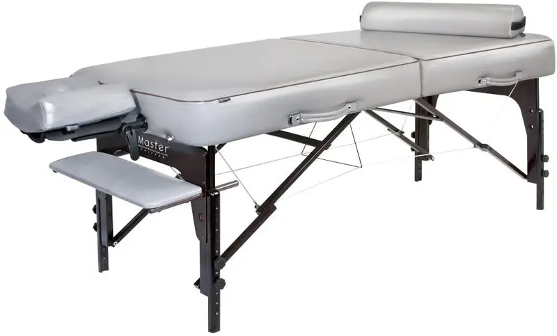 Dove Grey Massage Table Package with 3-Inch Memory Foam Padding