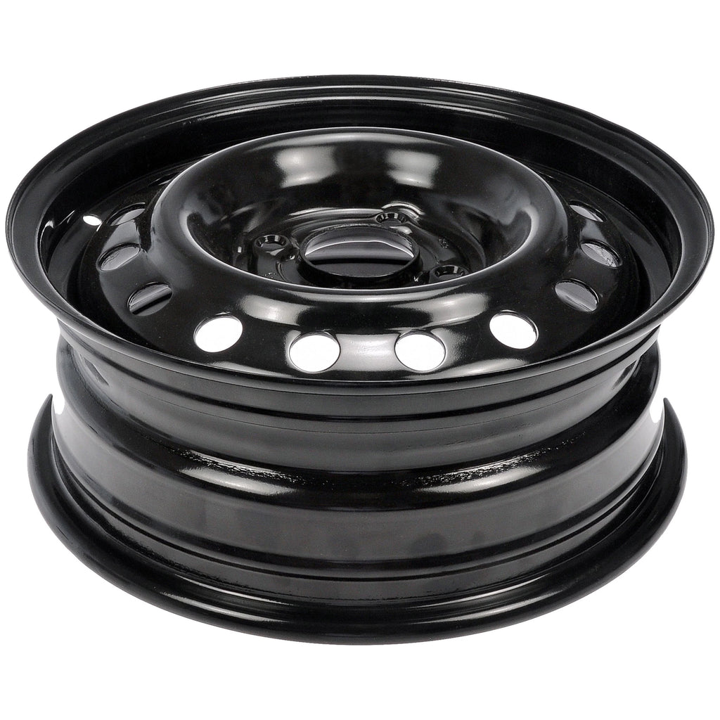 Dorman 939 - 135 Steel 15" Wheel Rim 15 x 5.5 - Inch 4 - Lug Black, for Specific Nissan Models Fits Select: 2007 - 2012 NISSAN VERSA