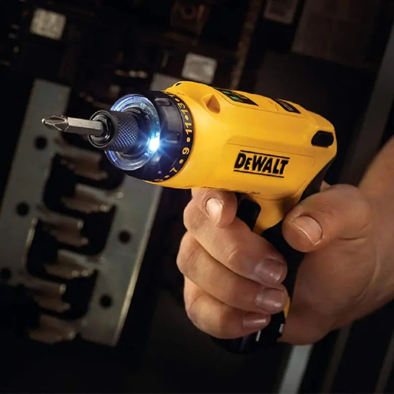 Compact 8V MAX Gyroscopic Screwdriver – Precision Cordless Driver