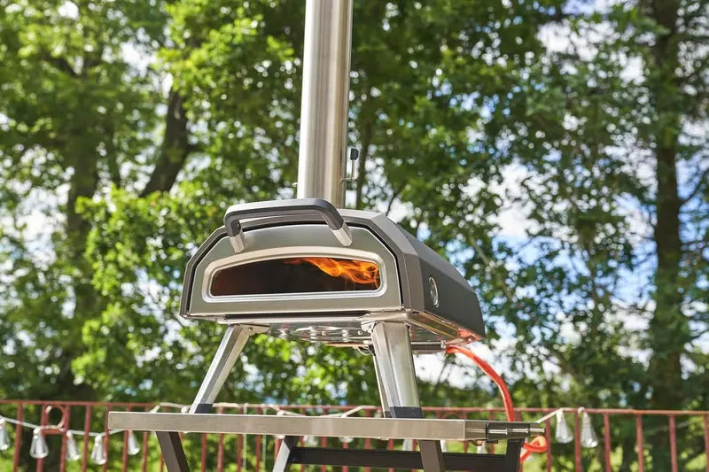 Ooni Karu 2 Multi-Fuel Pizza Oven — Wood & Gas Capable with Included Pizza Stone