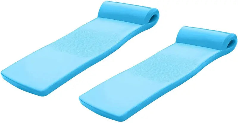 Luxury Adult Pool Loungers – Inflatable Floating Rafts for Relaxation (2-Pack)