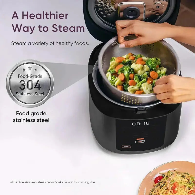 COSORI 10-Cup Rice Cooker – Smart Rice Maker with 24-Hour Keep-Warm & Non-Stick Ceramic Pot