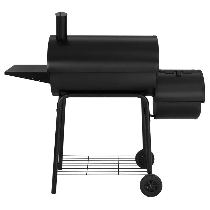 Royal Gourmet 30-Inch Charcoal BBQ Grill with Offset Smoker Function